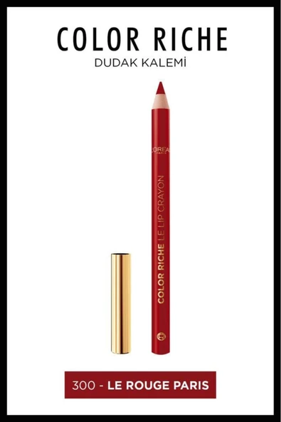 L'Oreal Paris Color Riche Dudak Kalemi - 300 Le Rouge Paris ürün görseli 1