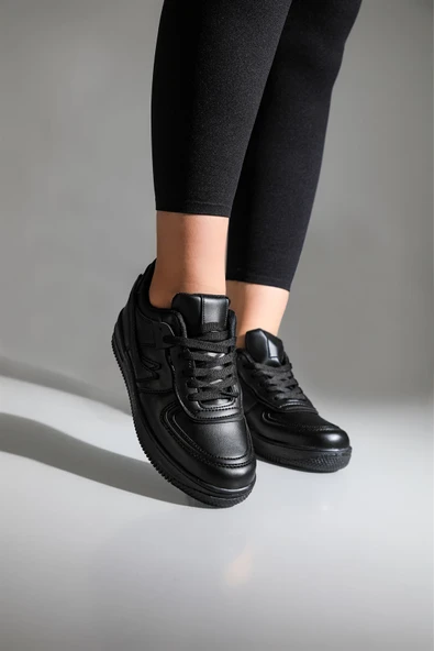 ÇİĞDEM SİYAH UNİSEX SPOR AYAKKABI  Unisex ürün görseli 1