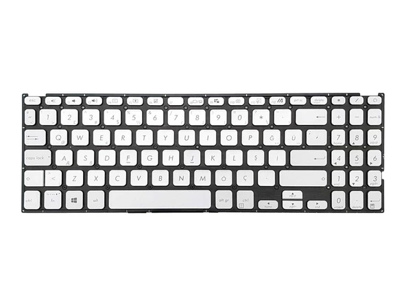 Asus X509Ua-Ej063T, X509Ua-Ej064T Klavye (Silver, Gri TR) ürün görseli 1
