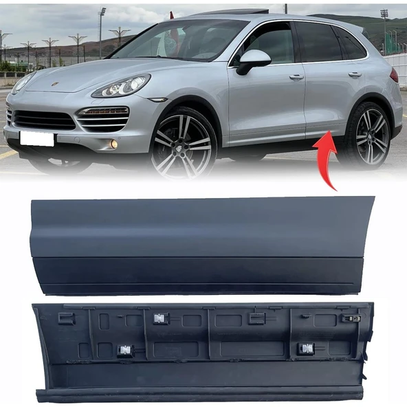 Cayenne Sol Arka Kapı Alt Bandı 2011-2015 95855978900 ürün görseli 1