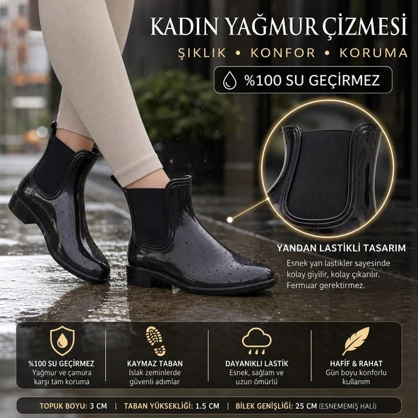 ÇİĞDEM LASTİK ÇİZME - Resim 3