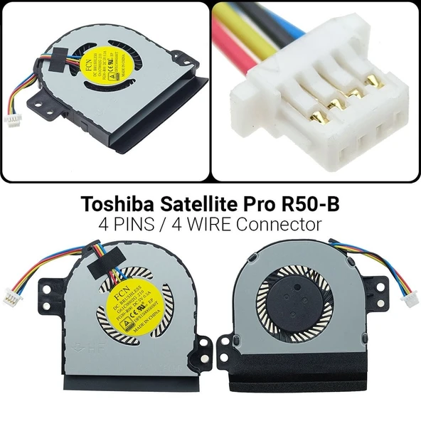 Toshiba Satellite Pro R50-B-12N Notebook Cpu Fanı ürün görseli 1