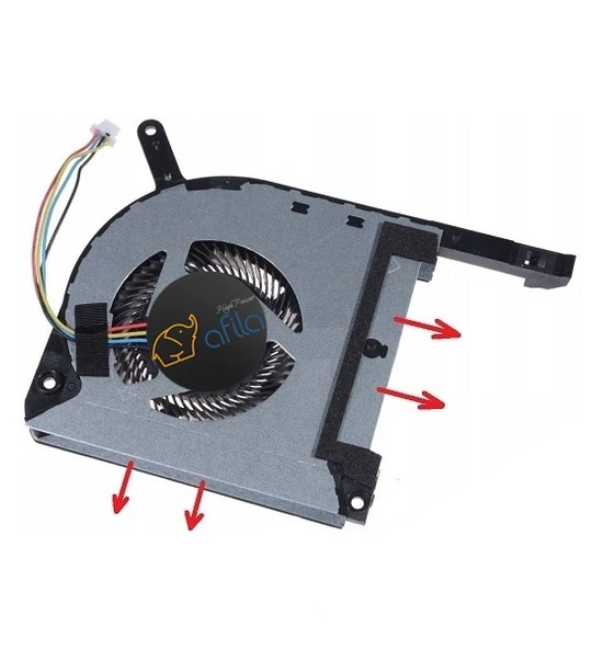 Asus FX505DT-BQ018 uyumlu Notebook Gpu Fanı V2 (Sol Fan) Tip2 ürün görseli 1