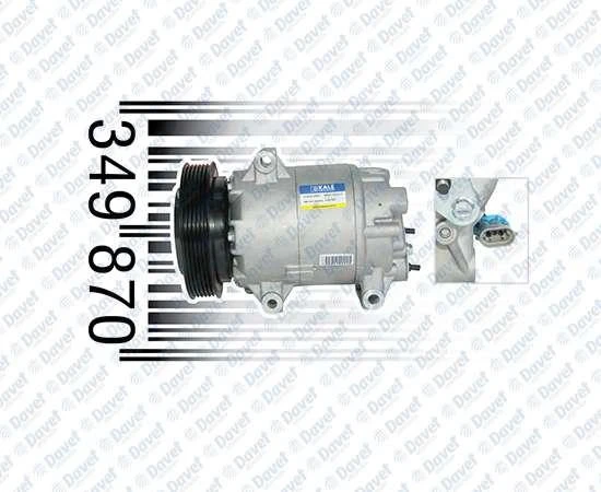 KLİMA KOMPRESORÜ NİSSAN QASHQAİ / ALMERA II RENAULT  MEGANE 1-II /SCENIC I/SCENIC II ürün görseli 1