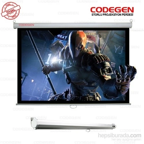 CODEGEN AX-24 240x200 Storlu Projeksiyon Perdesi ürün görseli 1