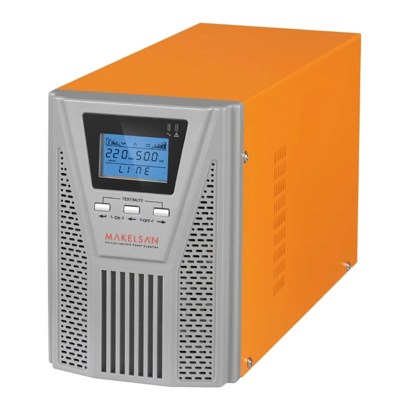 MAKELSAN POWERPACK SE 1 KVA 4-8dk 2x7AH 1/1  UPS ürün görseli 1