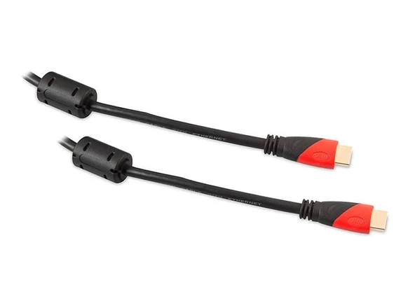 HYTECH 3m HY-HDM3 HDMI TO HDMI  Altın Uçlu 24K 1.4 Ver. 3D Kablosu ürün görseli 1