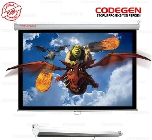 CODEGEN AX-18 180x180 Storlu Projeksiyon Perdesi ürün görseli 1