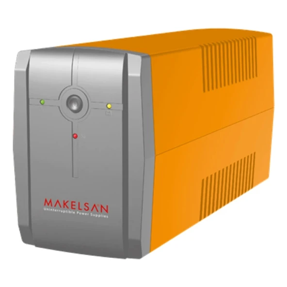 MAKELSAN Lion 650VA 1x7AH Line Interactive UPS ürün görseli 1