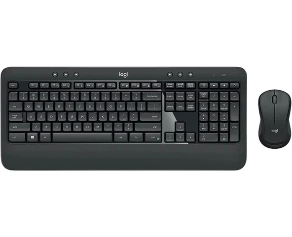 LOGITECH MK540 Kablosuz Klavye Mouse MM Set Siyah (920-008687) ürün görseli 1