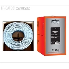 FRISBY FR-CAT601 CAT6 UTP 305 M 23 AWG Kablo ürün görseli 1