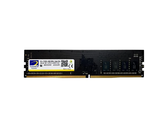 TwinMOS DDR4 8GB 2666MHz 1.2v PC Ram - CL19 ürün görseli 1