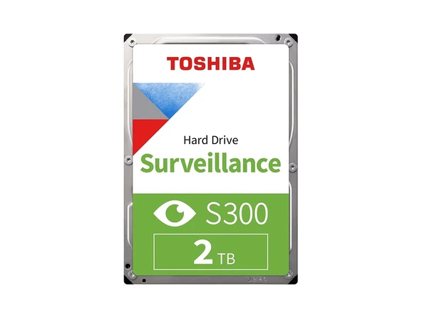 TOSHIBA S300  2 TB 5400RPM 128MB 7/24 Güvenlik HDD ürün görseli 1