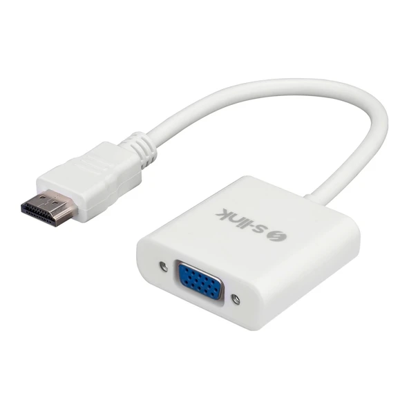 S-LINK SL-HVS13 HDMI to VGA + Audio Micro Usb Çevirici ürün görseli 1