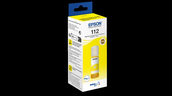 EPSON 112 ECOTANK YELLOW INK BOTTLE ürün görseli 1