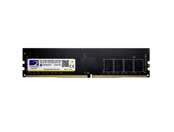 TwinMOS DDR4 8GB 3200MHz 1.2v PC Ram - CL22 ürün görseli 1