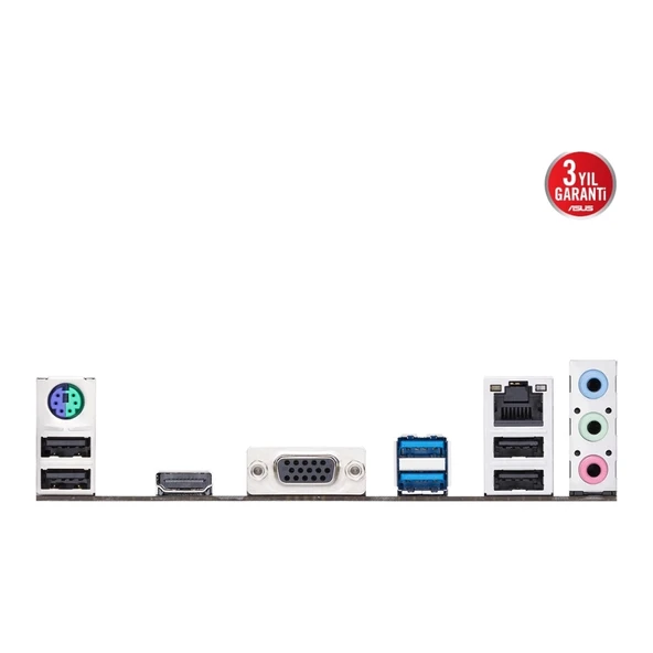 ASUS PRIME H610M-K D4 ARGB Intel H610 LGA1700 DDR4 3200 HDMI M2 USB3.2 AURA RGB ürün görseli 1