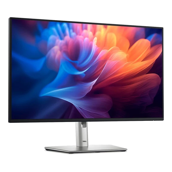 27" DELL P2725H 100Hz Pivot, DP,HDMI,VGA,Yükseklik Ayarlı  3Yıl Garanti Monitör ürün görseli 1