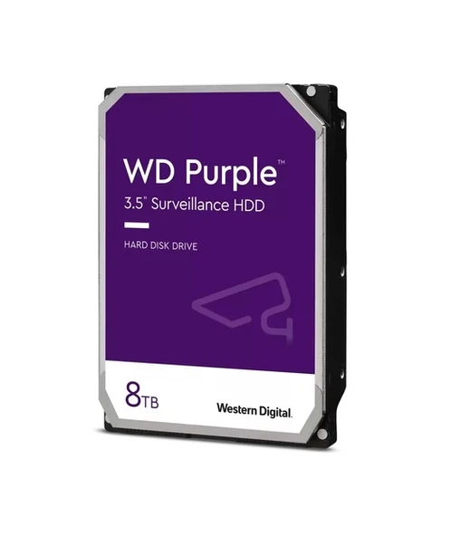 WD Purple 8 TB Surveillance Hard Drive ürün görseli 1