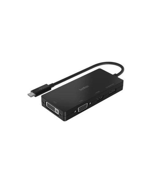 Belkin USB-C'den Çoğaltıcı Video Adaptör (HDMI , VGA , DisplayPort ve DVI) ürün görseli 1