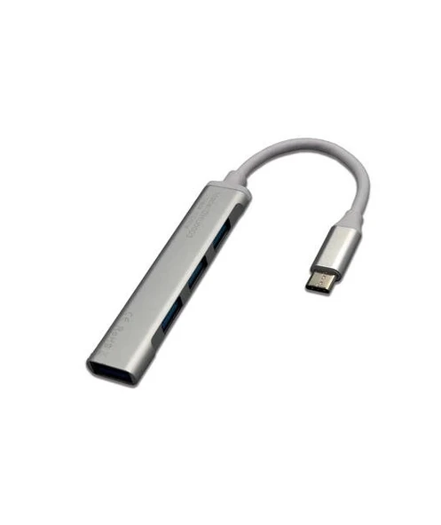 Dexim Elite USB-C to 4-Port USB-A Hub ürün görseli 1