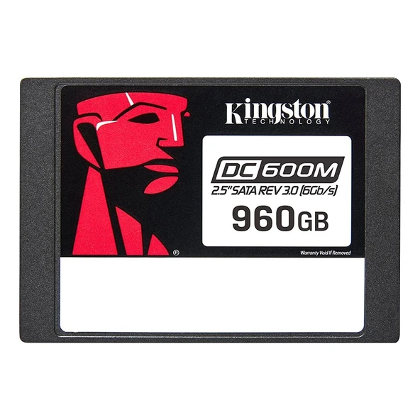 KINGSTON DC600M 960GB 2.5" Sata 3 Sunucu SSD ürün görseli 1