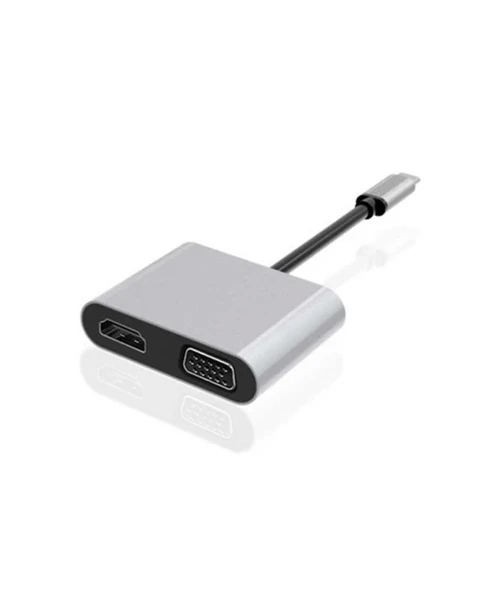 Dexim Premium 4 in 1 USB-C Hub ürün görseli 1