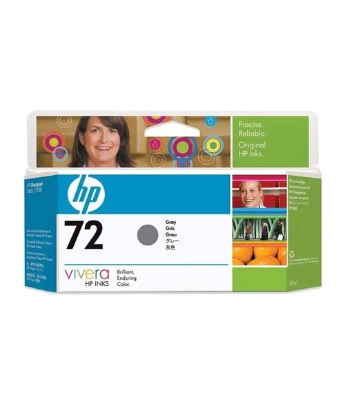 HP C9374A Gray Mürekkep Kartuş (72) ürün görseli 1