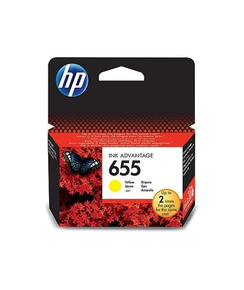 HP CZ112AE Yellow Mürekkep Kartuş (655) ürün görseli 1