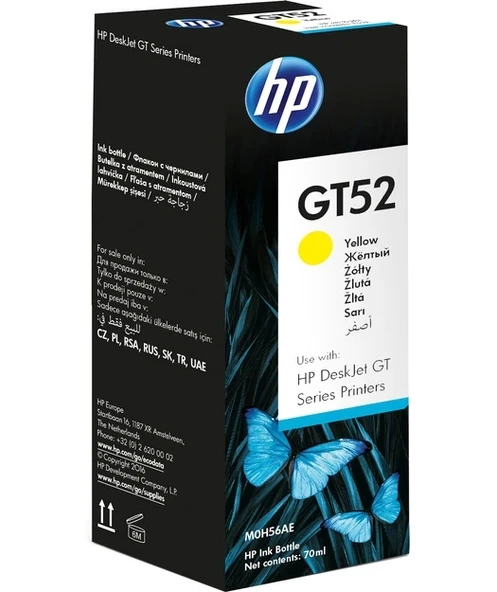 HP M0H56AE Original Ink Bottle (GT52) ürün görseli 1
