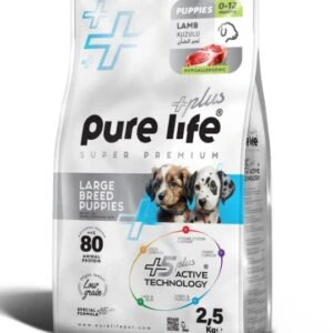 Pure Life Plus Büyük Irk Kuzu Etli Yavru Köpek Maması 2.5 Kg | Sağlıklı ve Dengeli Beslenme Çözümü ürün görseli 1