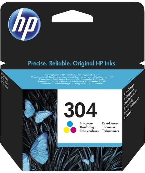 HP N9K05AE CMY Mürekkep Kartuş (304) ürün görseli 1