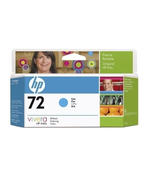 HP C9371A Cyan Mürekkep Kartuş (72) ürün görseli 1