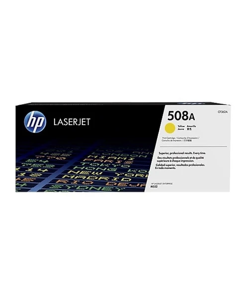 HP CF362A Yellow Toner Kartuş (508A) ürün görseli 1