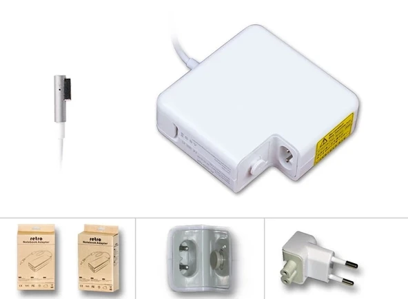 RETRO Apple MacBook Pro 85W MagSafe 1 Notebook Adaptör RNA-AP06 ürün görseli 1