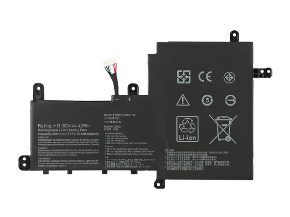 RETRO Asus X530F, B31N1729 Notebook Bataryası ürün görseli 1