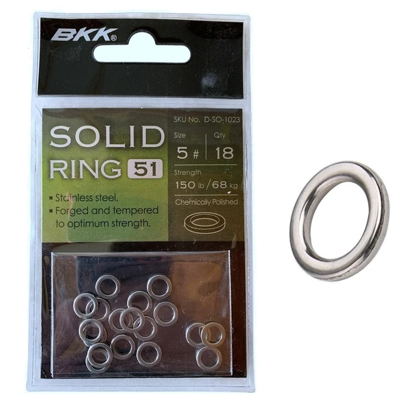 BKK Solid Ring-51 Assist Halkası No:5 (18'li Paket) ürün görseli 1