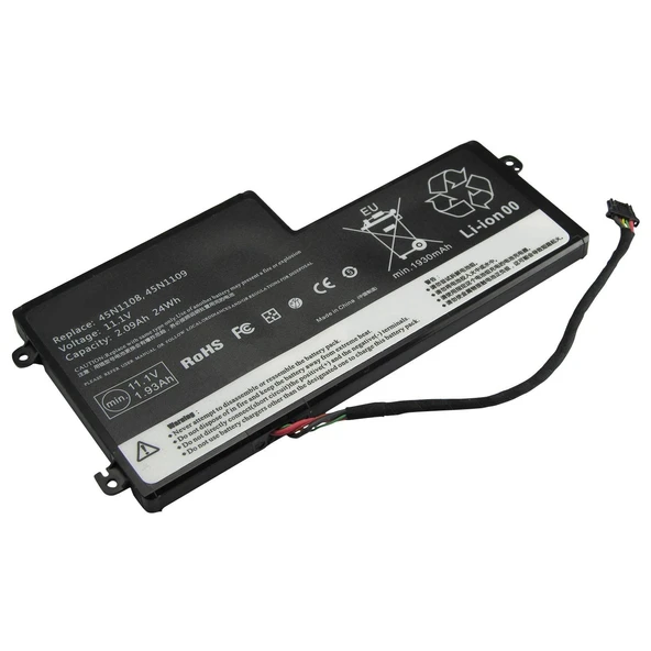 RETRO Lenovo ThinkPad T440, T440s Dahili (İç) Notebook Bataryası ürün görseli 1