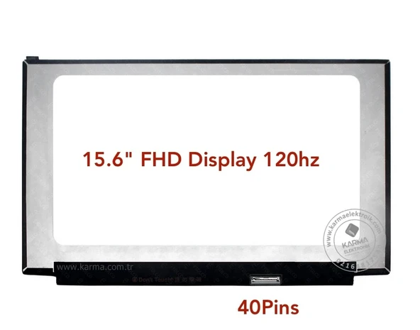 MSI GL62 6QD-1283XTR, GL62 6QE-1815XTR 15.6 Notebook uyumlu Lcd Ekran, Panel FHD 120hz ürün görseli 1