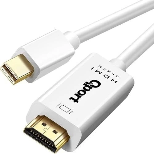 QPORT Q-DPM MİNİ DİSPLAYPORT TO HDMI 1.8MT KABLO ürün görseli 1