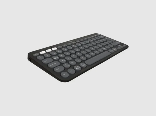LOGITECH K380S PEBBLE KEYS 2 GRAFIT 920-011859 - Resim 2