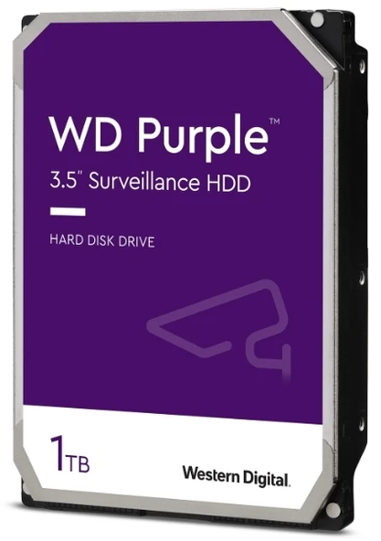 1TB WD Purple SATA 6Gb/s 64MB DV 7x24 WD11PURZ ürün görseli 1