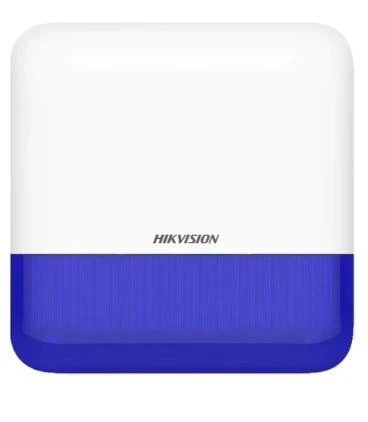 HIKVISION DS-PS1-E-WE HARICI TIP KABLOSUZ ALARM SİRENİ (MAVİ) ürün görseli 1