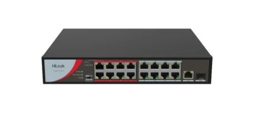 HILOOK NS-0318P-130(B) 16XFE+1xGE+1xGE/SFP YONETİLEMEZ 130W POE SWİTCH ürün görseli 1