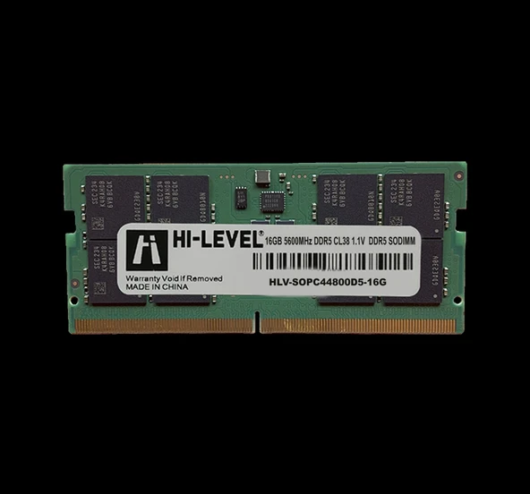 16GB DDR5 5600Mhz SODIMM 1.1 HLV-SOPC44800D5-16G ürün görseli 1