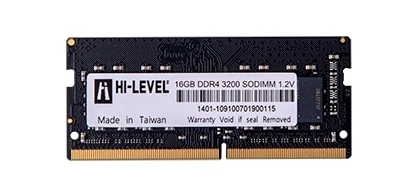16GB DDR4 3200Mhz SODIMM 1.2V HLV-SOPC25600D4/16G HI-LEVEL ürün görseli 1