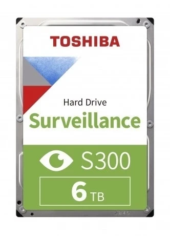 6TB TOSHIBA 5400RPM S300 PRO SATA3 256MB 7/24 HDWT860UZSVA ürün görseli 1