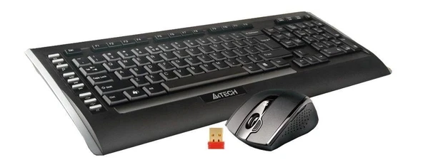 A4 TECH 9300F V-TRACK 2.4Ghz MM KABLOSUZ Q KLV SET ürün görseli 1