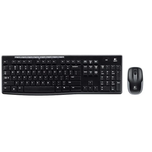LOGITECH MK270 KABLOSUZ SET USB SİYAH 920-004525 ürün görseli 1