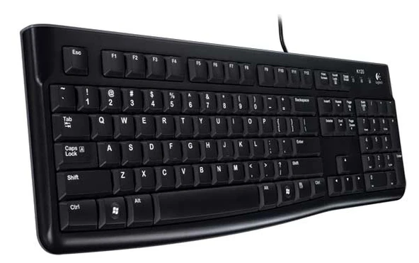 LOGITECH K120 KLAVYE Q TR SIYAH 920-002505 - Resim 2